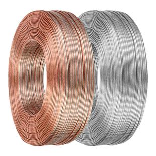 2468双芯线金银线/双透明线环保阻燃电源线双并线镀锡铜丝多股线