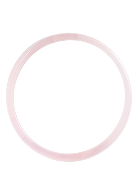 一世长安粉玉髓叮当镯美人条