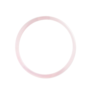 一世长安粉玉髓手镯玛瑙叮当镯细条美人条中国风古风汉服清新气质