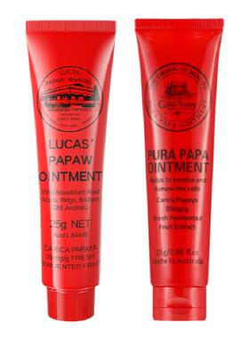 【澳洲正品】Lucas木瓜膏润唇膏