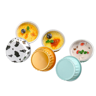 发糕模具锡纸碗食品级宝宝辅食蛋糕蒸米糕碗杯专用烘焙可重复使用