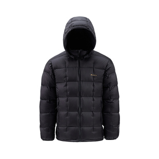 君羽1000蓬鹅绒服男女短款2025秋冬新款户外中厚鹅绒服男外套445