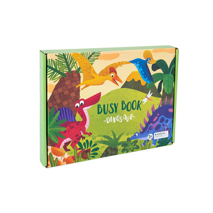 busybook儿童旅行便携玩具高铁飞机动车哄娃撕撕书带娃贴纸书安静