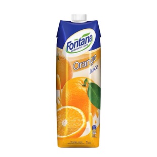 塞浦路斯进口fentele芬特乐橙汁1L*2盒果汁酒席原料橙c美式