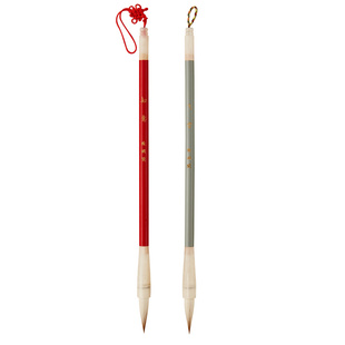 飞雪毛笔知意兼毫中号书法专用中楷初学者国画狼羊初学楷书小学生