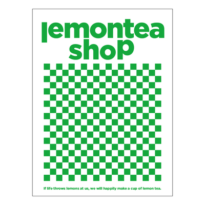 tea柠檬茶ins风墙贴海报装饰画
