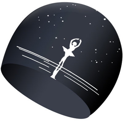 谱多娜新款专业防水大号硅胶泳帽