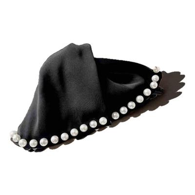 赫本风发夹路易斯蝴蝶结抓夹女后脑勺显发量头饰盘发高级感鲨鱼夹