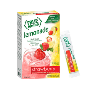 美国True Citrus草莓柠檬果汁粉0脂冲泡饮料冲饮果汁