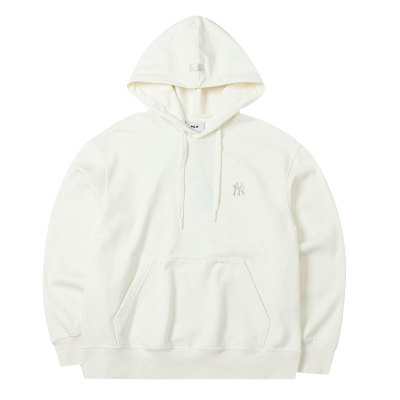 【自营】MLB连帽卫衣新款男女装时尚简约复古运动套头衫3AHDB0161