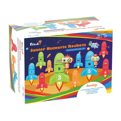 fritzs新年礼物儿童认知早教火箭