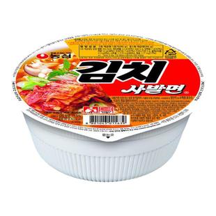 韩国进口农心香辣牛肉面大碗面泡菜杯面继承者自带筷子方便面桶面