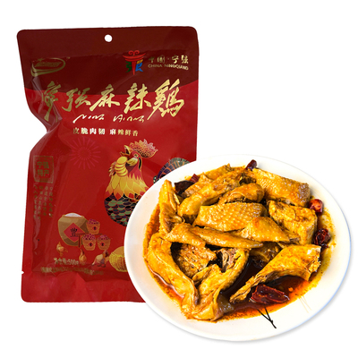 汉中宁强麻辣鸡卤味真空装