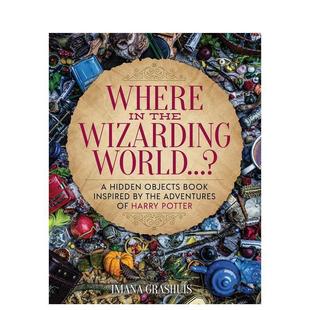 【预售】魔法世界的某处 Where in the Wizarding World...? 英文青少年读物原版图书外版进口书籍Media Lab Books Grashuis, Ima