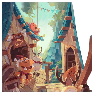 原上城草帽装饰可爱配件