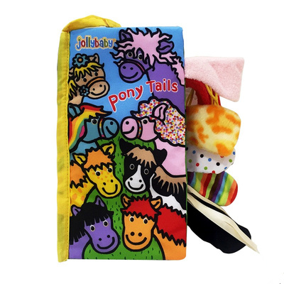 jollybaby婴儿宝宝6-8布艺布书