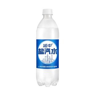 延中上海盐汽水600ml*12瓶/箱 低能量夏季碳酸饮料饮品咸味汽水