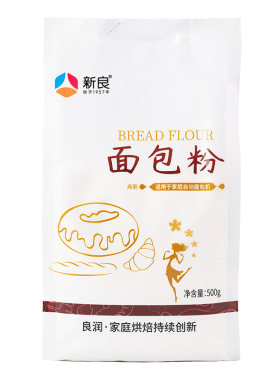 新良面包粉500g高筋小麦粉烘焙粉