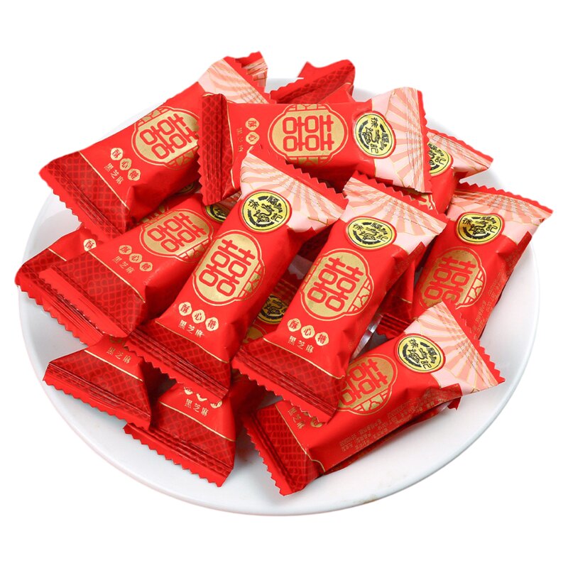 徐福记官方旗舰黑芝麻花生酥心糖果结婚订婚休闲零食散装正品批发