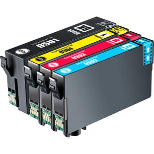 适用爱普生EPSON WF7848 WF-4838 7318 7840 7841 wf7311 7830打印机墨盒T05N1 T05U1黑色墨水墨盒