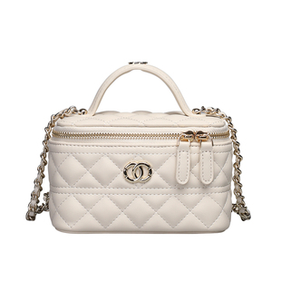 品牌清仓特价~ 高级感小香风菱格链条包女斜挎小包时尚手提盒子包