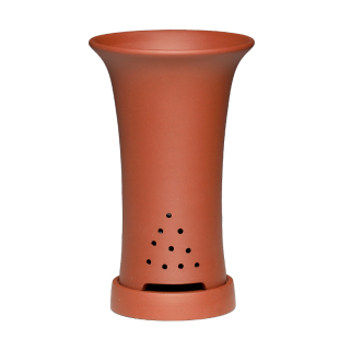 花盆陶瓷兰花盆兰草专用盆精品轻奢透气大号高端宜兴紫砂花盆套盆