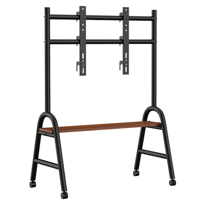 电视机支架落地带轮可移动推车