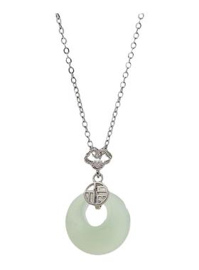 福字链新中式如意平安吊坠项链