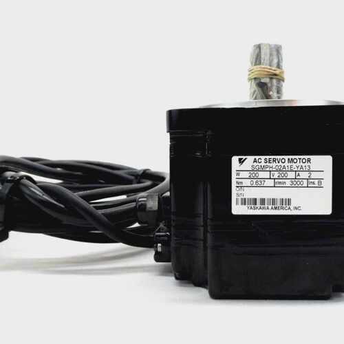 Yaskawa America SGMPH-02A1E-YA13 AC Servo Motor Working Surp