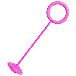 脚环跳跳球儿童跳圈环旋转套脚甩圈单脚甩腿健身闪光套脚上呼啦圈