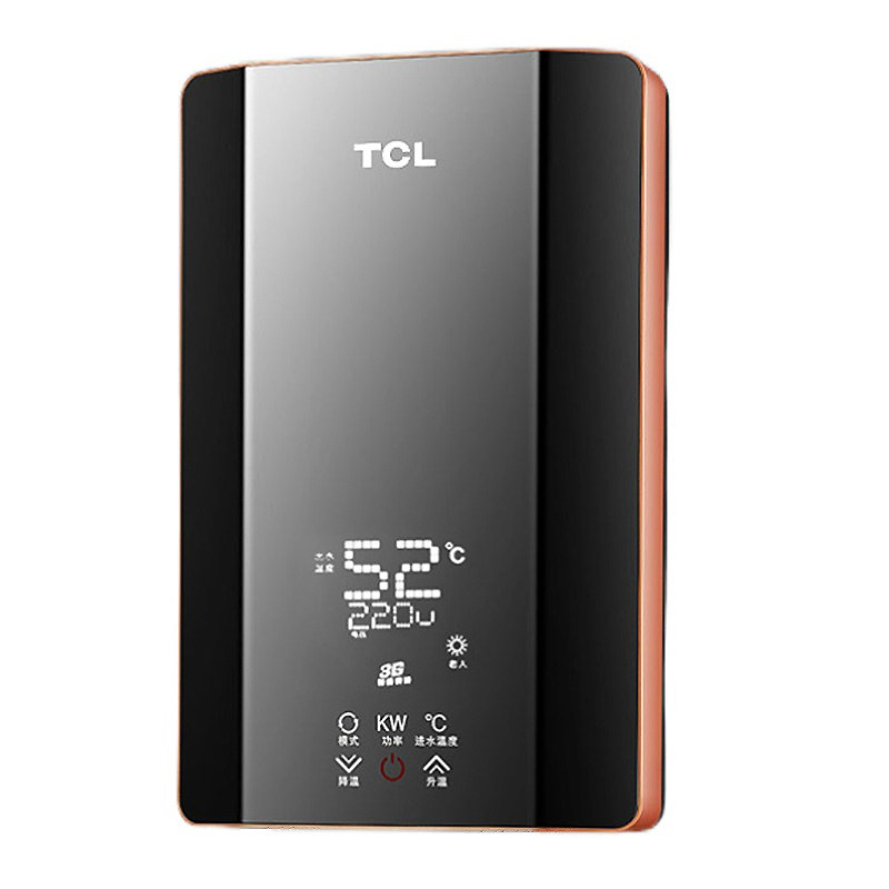tcl智能电热水器即热速热洗澡