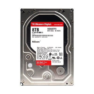 西部数据红盘Plus8TB服务器NAS
