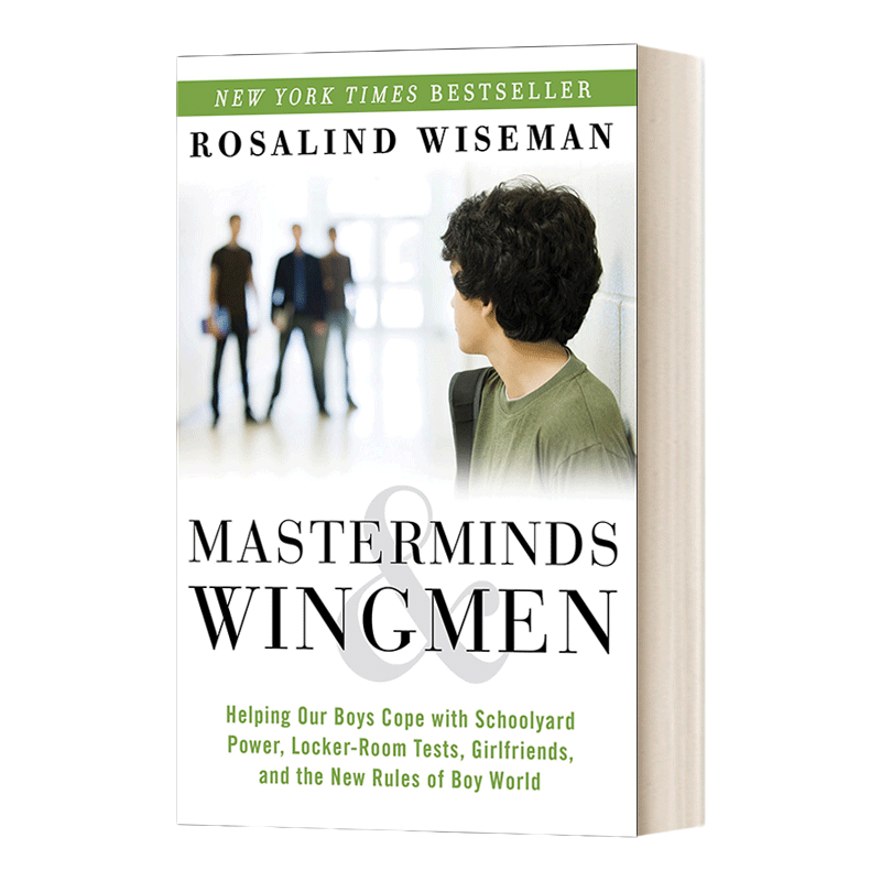 英文原版 Masterminds and Wingmen 策划和僚机 帮助我们的男孩应对校园霸权等 英文版 进口英语原版书籍