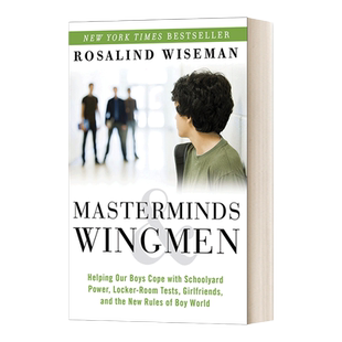 英文原版 Masterminds and Wingmen 策划和僚机 帮助我们的男孩应对校园霸权等 英文版 进口英语原版书籍