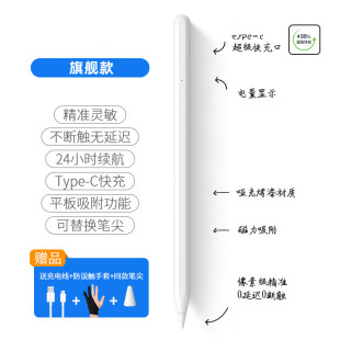 辰财适用oppopadair平板触控笔oppopad1 2手写笔电容笔pad2触屏笔