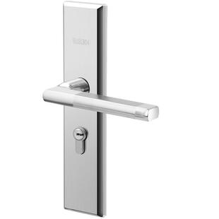 门锁卧室家用通用型室内房门木门房间锁具门把手不锈钢老式柄面板