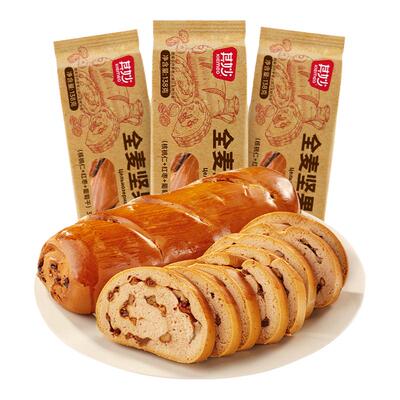 全麦坚果大列巴吐司车轮面包