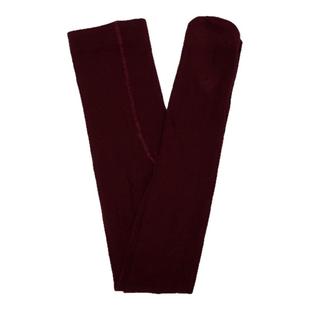 秋冬镂空菱形格外穿打底袜连脚裤袜女红色微压显瘦不卡裆连裤袜