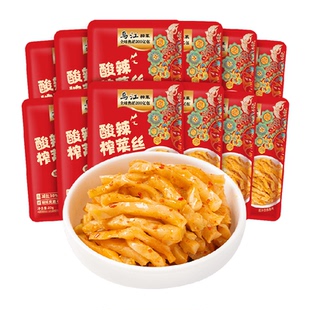 猫超臻选乌江酸辣榨菜丝减盐涪陵酱菜泡菜咸菜佐餐配粥特色下饭菜