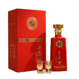 西凤酒鸿瑞52度纯粮食酒凤香型白酒正品酒厂直营婚宴礼