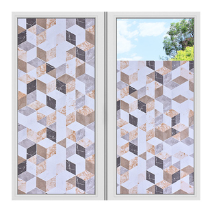 窗户全遮光玻璃贴纸防窥视防走光不透光窗纸挡光防晒贴膜遮阳神器