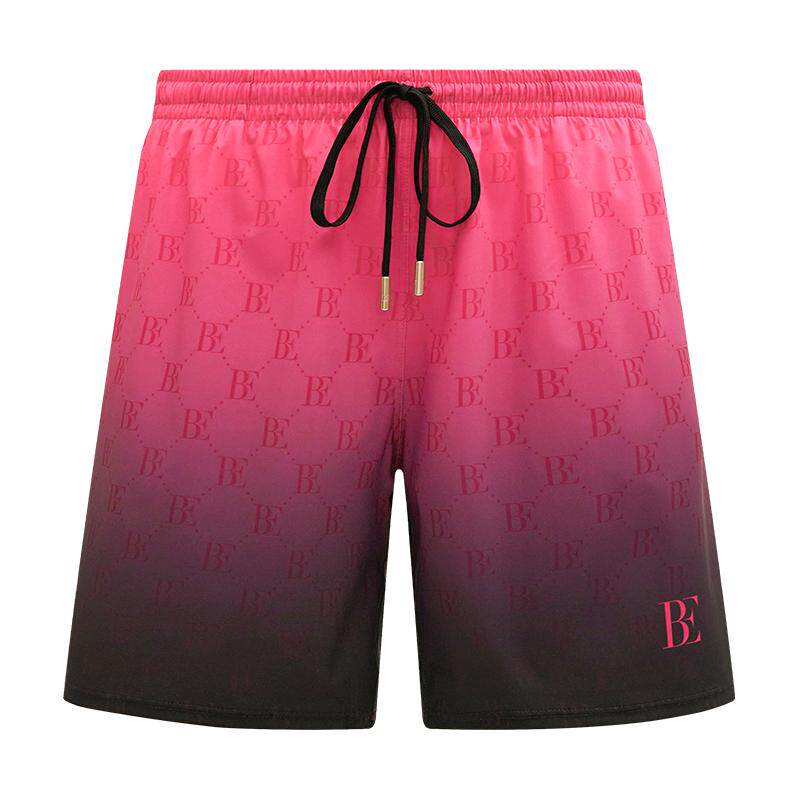 BE范德安巅峰系列2025 男士泳裤粉紫成人防尴尬沙滩裤宽松温泉