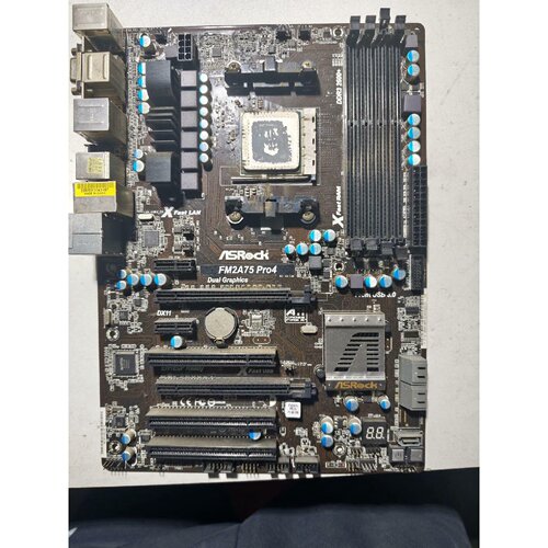 二手正常华擎FM2A75 Pro4主板议价