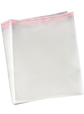OPP不干胶自粘袋 毛巾包装袋定做 透明塑料袋 8丝批发印刷22*34cm