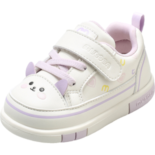 牧童步前鞋宝宝鞋子女童春秋新款软底新生儿卡通男童鞋会响叫叫鞋