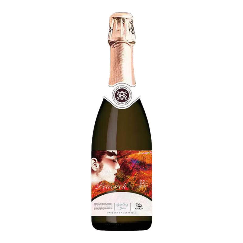 天鹅庄无醇起泡酒0度红白葡萄酒