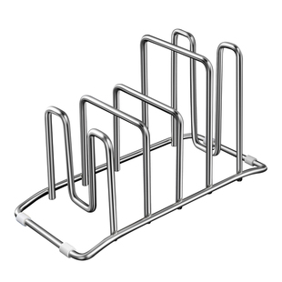 304不锈钢锅盖架厨房菜板放置架台面砧板案板收纳专用架置物神器
