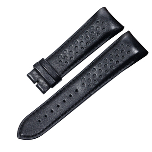 美度原装M025舵手表带弧口M025407A弯头M025627A真皮手表带皮表带