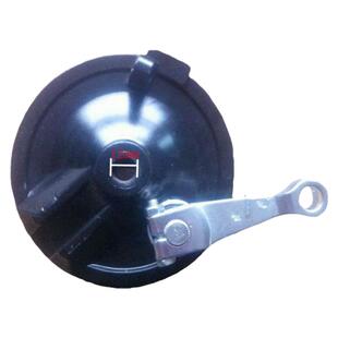 电动车前鼓刹刹车总成80mm110mm蹄块雅迪爱玛电动车制动器刹车