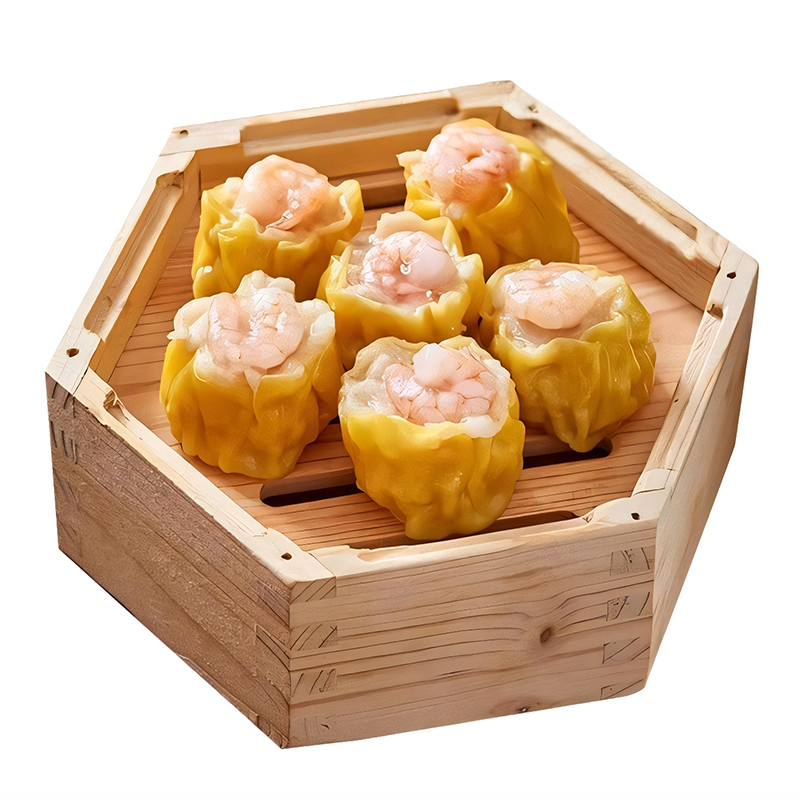 粤味婆广式鲜虾仁猪肉干蒸烧卖早茶楼同款港式早餐半成品速食烧麦